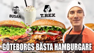 GÖR BURGARE PÅ GÖTEBORGS BÄSTA HAMBURGERRESTAURANG [upl. by Gordy]