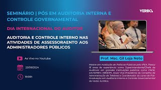 Auditoria e Controle Interno nas Atividades de Assessoramento aos Administradores Públicos [upl. by Eimrej679]