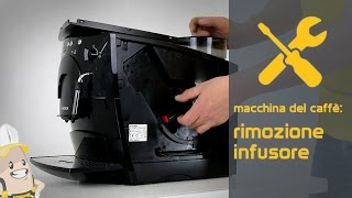 Rimozione del gruppo erogatore della vostra macchina del caffè  Ricambigiustiit [upl. by Lumbye]