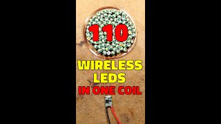 110 wireless LEDs in ONE coil [upl. by Kessel]