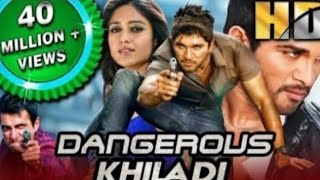 Dangerous Khiladi HD  Allu Arjuns Superhit Action Comedy Movie  Ileana D Cruz Sonu Sood [upl. by Aliel]