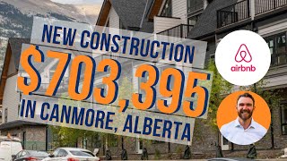 SKYLINE PEAKS CONDO  540 SQFT  2 BED  1 BATH  CANMORE ALBERTA [upl. by Shu]