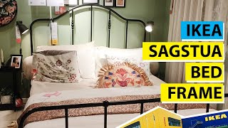 Ikea Sagstua bed frame quick review [upl. by Epolulot]