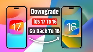 How To Downgrade ios 17 to 16 Without losing Data  How To Downgrade ios 17 to 16 [upl. by Sussi]