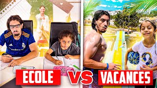 VACANCE VS ÉCOLE  😭🔥  rentrée scolaire [upl. by Ariada888]