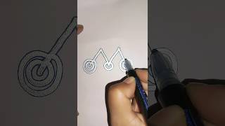 Outline marker drawing shorts drawing [upl. by Yorled]