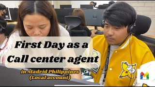 A DAY IN A LIFE AS A CALL CENTER AGENT in MadridPhilippines  KUYA RENEBOY IS BACK Madridph [upl. by Ahsinotna]