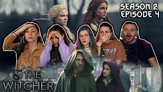 The Witcher Season 2 Episode 4 Redanian Intelligence REACTION [upl. by Atnima]