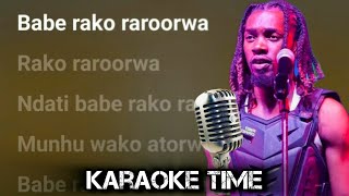 Enzo Ishall  Raroorwa  KARAOKE INSTRUMENTAL [upl. by Polinski92]