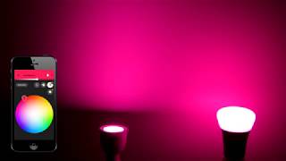 Philips Hue GU10 1 Gen und Philips Hue E27 Leuchtmittel 4 Gen im Farbvergleich [upl. by Cirted]