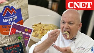 Chef Tastes Dehydrated Camping Food for the First Time [upl. by Gemma]