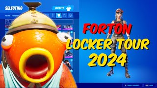 Forton’s Fortnite Locker 2024 [upl. by Dnalyar844]