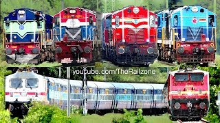 Single Line Trains  Diesel Vs Electric  Bangalore  Guntakal Line  Indian Railways [upl. by Alomeda]