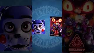 FNAF AR EDIT  FNAC ANIMATRONICS X FNAF SECURITY BREACH 🌞  fnaf edit shorts fnafar [upl. by Haiasi]