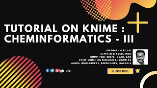 Tutorial on KNIME  Cheminformatics  III [upl. by Oribelle]