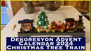 Christmas Coundown  Dekoresyon Advent Calendar 2024 Christmas Tree Train  MumblesVideos Review [upl. by Ahsetra]