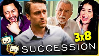 SUCCESSION 3x8 Reaction  quotChiantishirequot  First Time Watch [upl. by Karie]