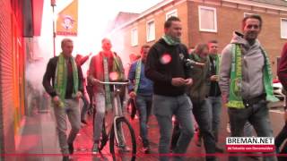 Corteo SC Genemuiden  ADO Den Haag KNVB Beker 2015 [upl. by Meekyh600]