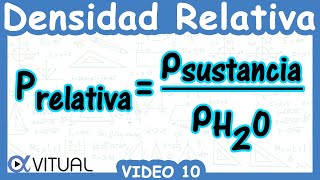 ➡️ Densidad Relativa  Video 10 [upl. by Ymma]