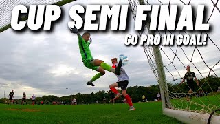 Goalkeeper POV in a MUST WIN cup semi final [upl. by Ominoreg]