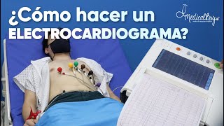 ¿Cómo hacer un Electrocardiograma [upl. by Wilson]