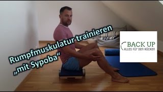 Rumpfmuskulatur Training sitzend  mit Sypoba  Übung 2 [upl. by Yelknirb698]