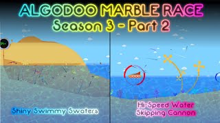 Algodoo Marble Race  Season 3 Part 2 [upl. by Htebazil]