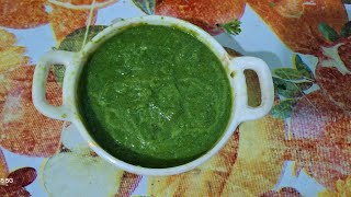 mooli palak ki tasty 😊😋 chatni sab chatni khana bhul jaoge [upl. by Leontyne]