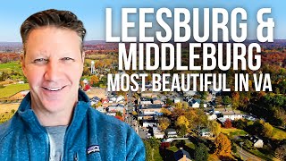 Leesburg VA and Middleburg Most Beautiful in Loudoun County [upl. by Lemart]