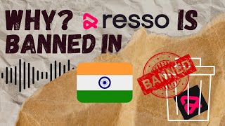 Resso banned in India Why How to get refund of subscription money [upl. by Comyns]