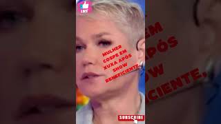 XUXA LEVA CUSPARADA APÓS APRESENTAÇÃO NO CRIANÇA ESPERANÇA [upl. by Anuahs]