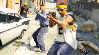 Vagos vs Families  GTA 5 NPC Wars 69 [upl. by Lissak]