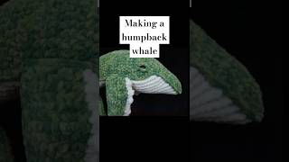 Crocheting a humpback whale 🐋 crochet [upl. by Ekle]