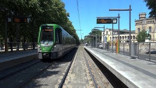 ÜSTRA Führerstandsmitfahrt  Linie 4 Roderbruch  Garbsen  Hannovers Studentenlinie [upl. by Wendelina]