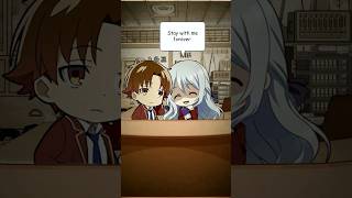 Ayanokoji amp Hiyori  Yandere Fallen Angel  Classroom of the Elite  Anime React to Each Other [upl. by Ymeon]