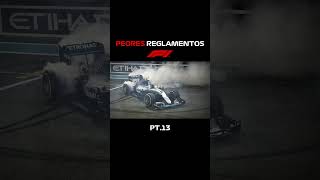 PEORES REGLAMENTOS F1  Pt13 💥 httpsamznto3q5mC8j formula1 automovilismo f1shorts gpf1 [upl. by Nurat132]