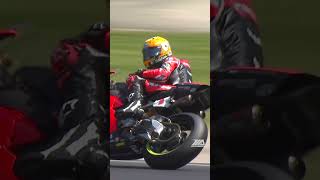 🏆⏱️ Ducati Panigale V4 R Rider Josh Herrins RecordBreaking Lap at Road America shorts racing [upl. by Irol13]