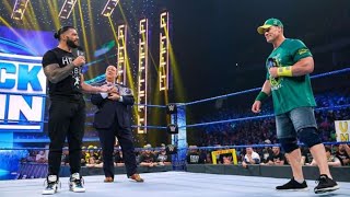 Roman Reigns amp John Cena Promo Full Segment 2022 [upl. by Muraida954]