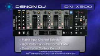 Denon DN X900 DJ Mixer [upl. by Nirehtac]