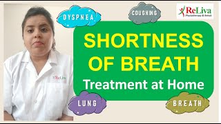 Dyspnea or Shortness of Breath Treatment at Home Dr Ashwini PT  ReLiva Physiotherapy [upl. by Signe]