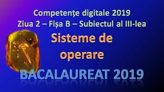 Competente digitale 2019  Ziua 2  Sisteme de operare [upl. by Erik871]