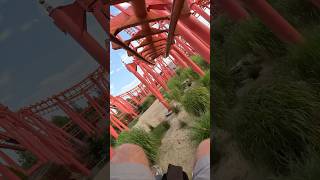 MAYAN Roller Coaster Energylandia POV 4k Front seat energylandia coaster rollercoaster [upl. by Havard816]