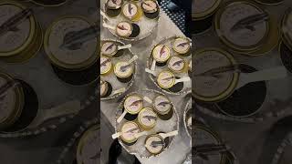 Caviar tasting caviar nyc tasty [upl. by Zucker]