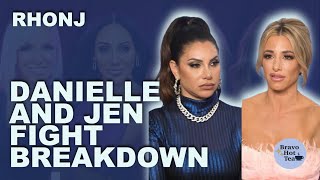 RHONJ 🥊 Fight FULL Breakdown Jennifer Aydin and Danielle Cabral bravotv rhonj teresaguidice [upl. by Rickard]