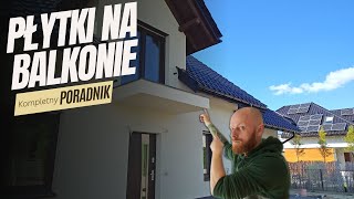 Płytki na balkonie krok po kroku 🏡🛠 [upl. by Aralk]