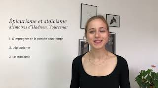 Lépicurisme et le stoïcisme – Mémoires dHadrien Marguerite Yourcenar [upl. by Gifford]