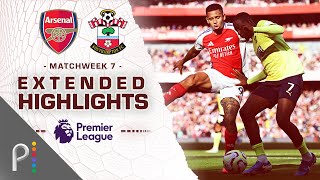 Arsenal v Southampton  PREMIER LEAGUE HIGHLIGHTS  1052024  NBC Sports [upl. by Jacobba]