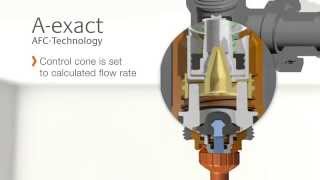 Aexact from IMI Hydronic Engineering  Thermostatic valve body with automatic flow control [upl. by Ydda643]