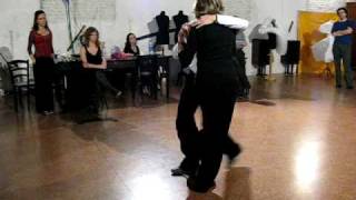 Ana Maria Schapira e Claudio Ruberti stage Tango Milonguero [upl. by Aihsat]