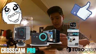 UNBOXING  REVIEW  CROSSCAM PRO EUROCASE ¡NEW  ACTIONCAM FULLHD [upl. by Cirded706]